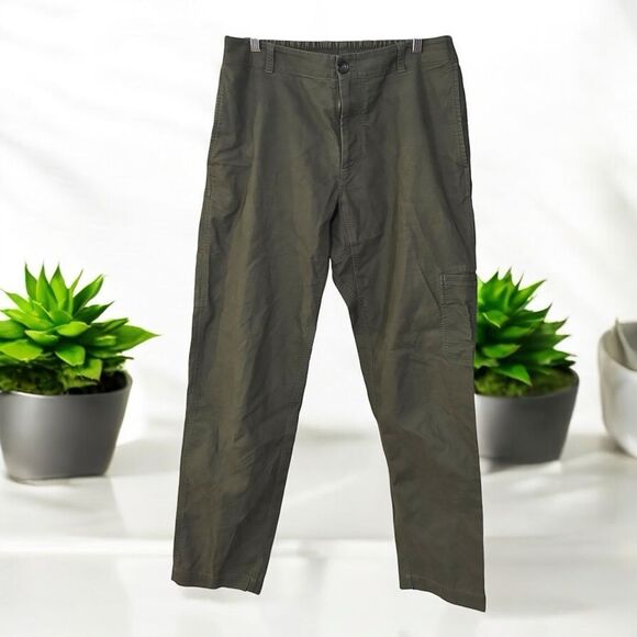 COS Green Cargo Pants Versatile Style men’s size 34 regular - Picture 1 of 8